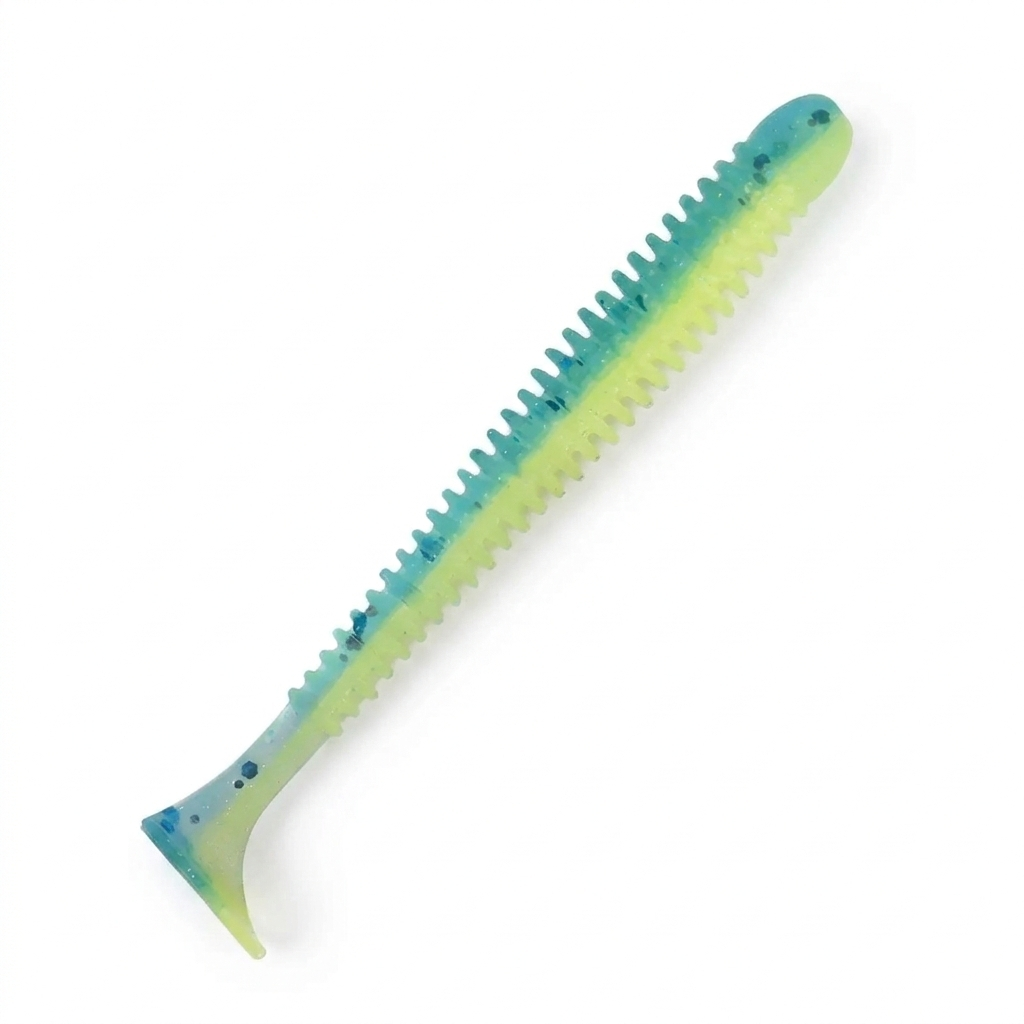 Силиконовая приманка Crazy Fish Vibro Worm 2,5" #81-65-40d-6 (1948503898)