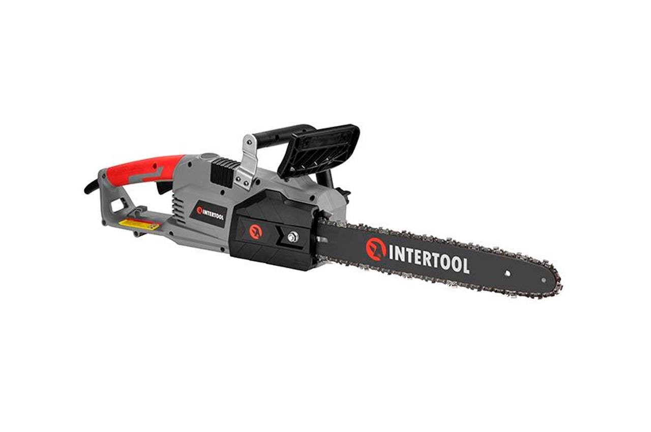 Пила цепная электрическая Intertool 2400 Вт x 16" двигатель прямой (DT-2204)