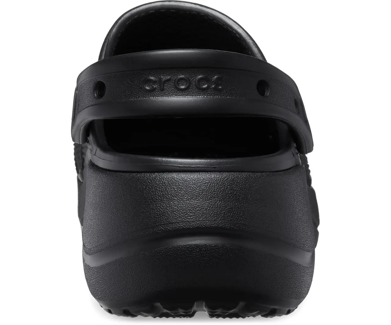 Сабо женские Crocs Baya Platform Clog M7W9 р. 40/26 см Black (208186) - фото 5