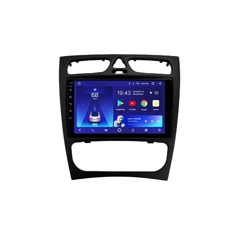 Автомагнітола штатна Teyes для Mercedes Benz C Class/CLK Class/S203/W203/W209/A209 2000-2005 Android CC2-PLUS 6+128G Wi-Fi (1417384307)
