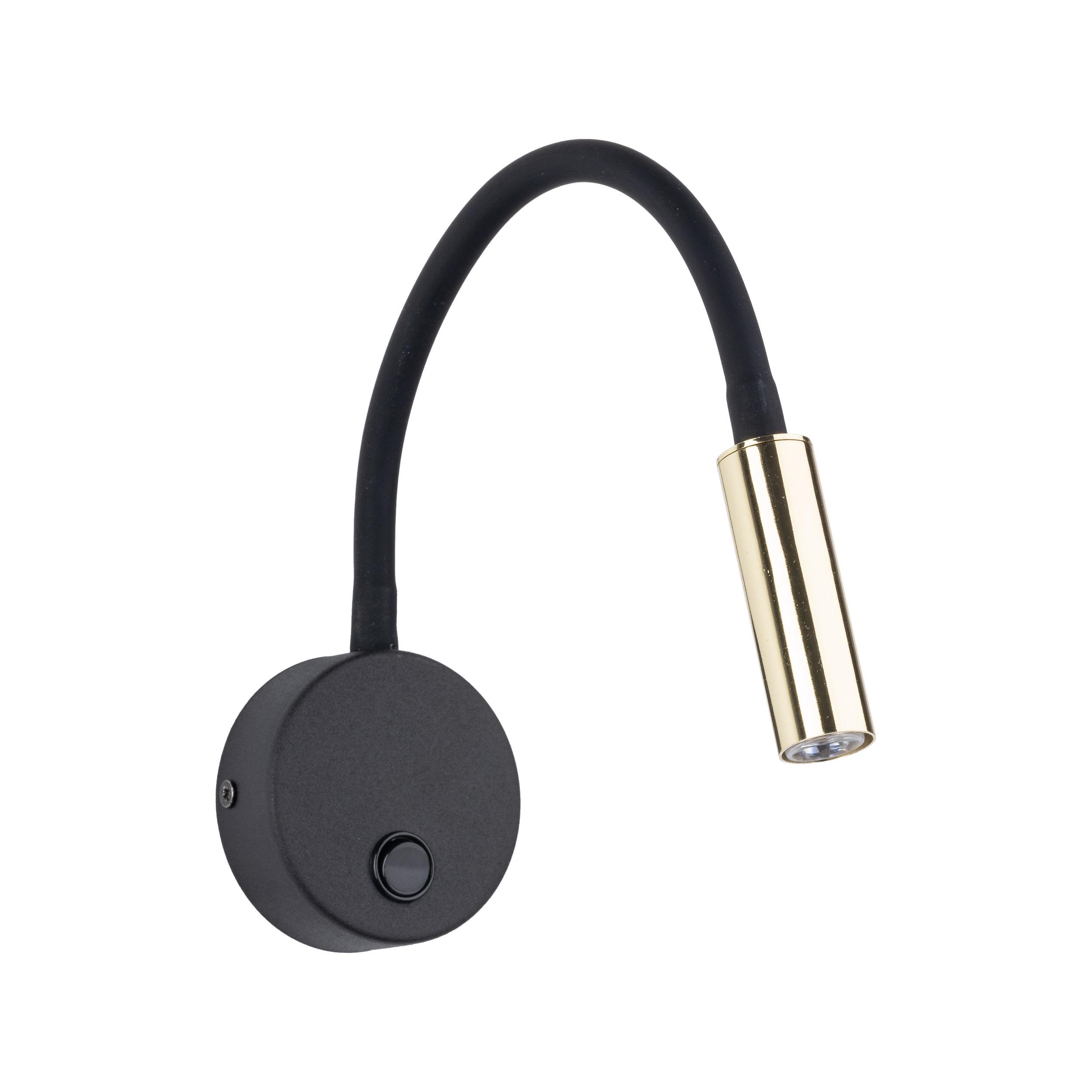 Бра TK Lighting LAGOS 1 Black/Gold (10039)