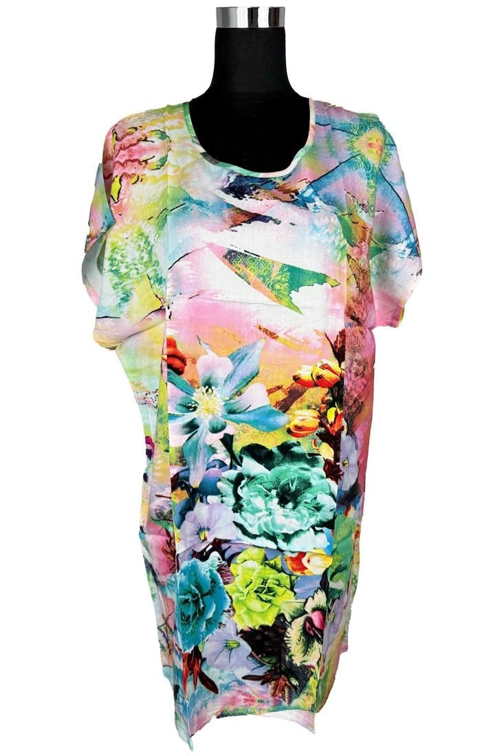 Туника женская OneSize р. 40-50 Разноцветный (2611744005)