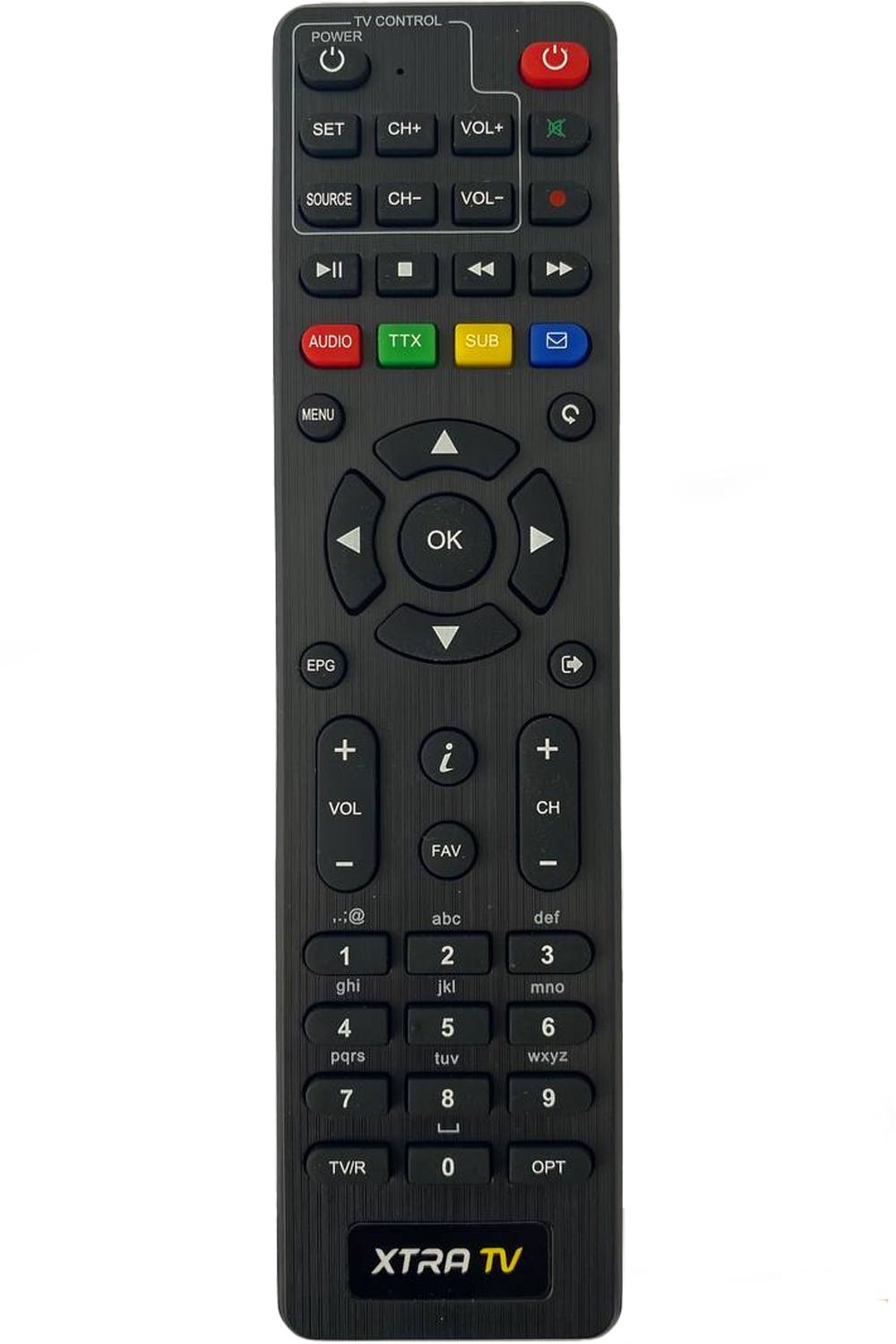 Пульт для спутникового тюнера XTRA TV УТБ (3207)