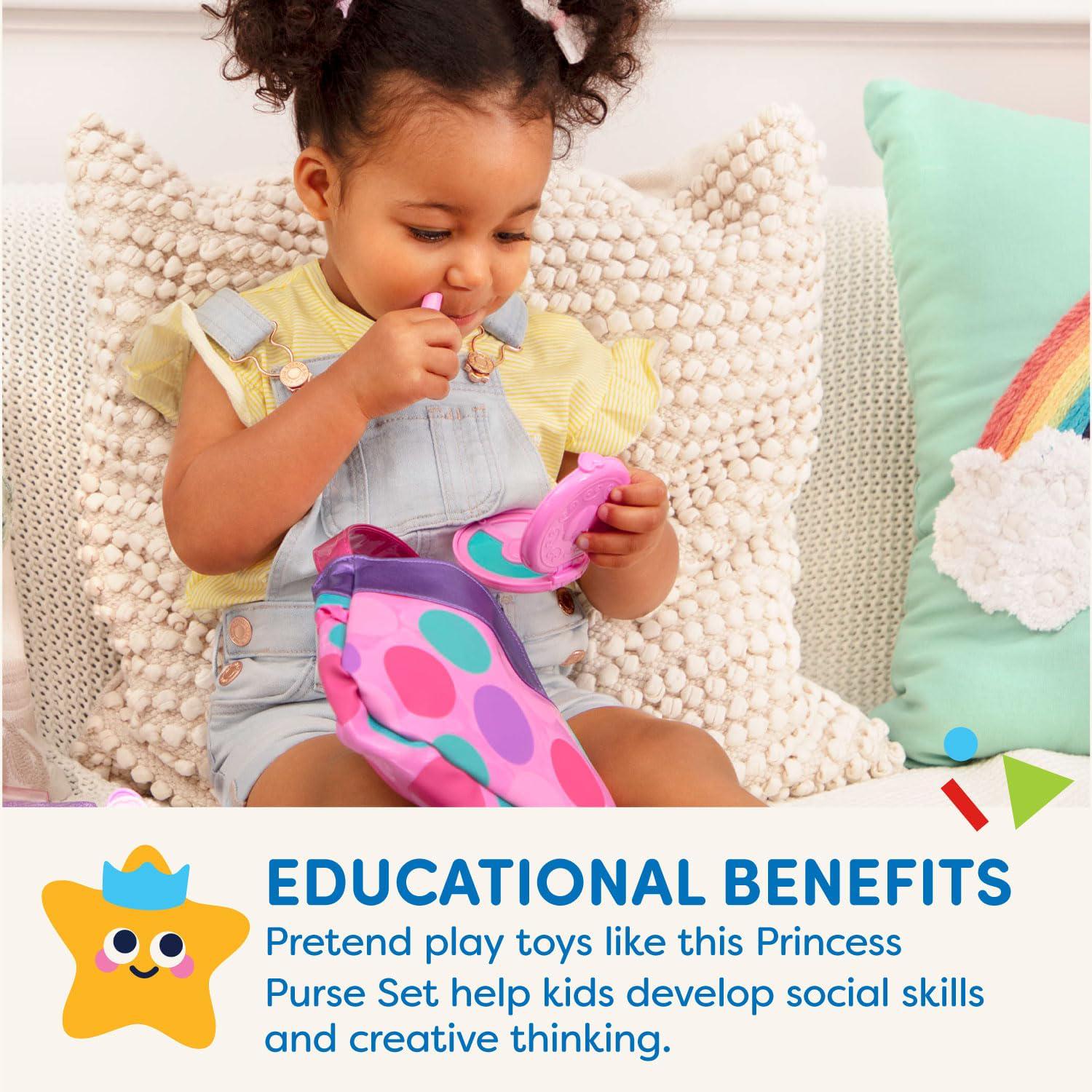 Ігровий набір Battat для макіяжу та краси з сумочкою (30832904) - фото 5 Ігровий набір Battat для макіяжу та краси з сумочкою (30832904) - фото 5