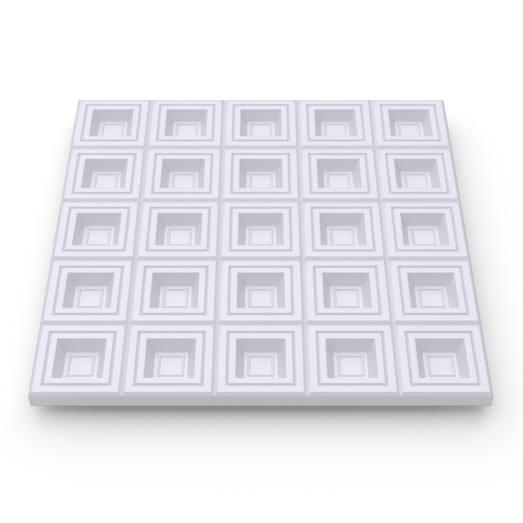 Панель декоративная полиуретановая Art Decor W 365 487х487х20 мм (31016768)