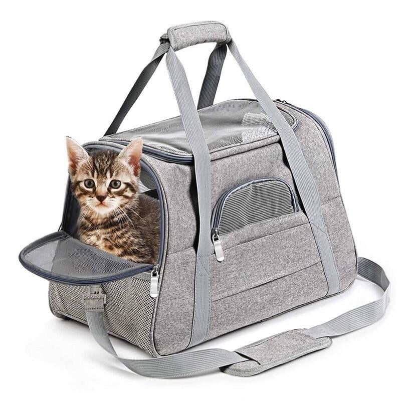 Сумка для перенесення домашніх тварин CosmoPet CP-39 53х23х27 см Grey (3_04832) - фото 2