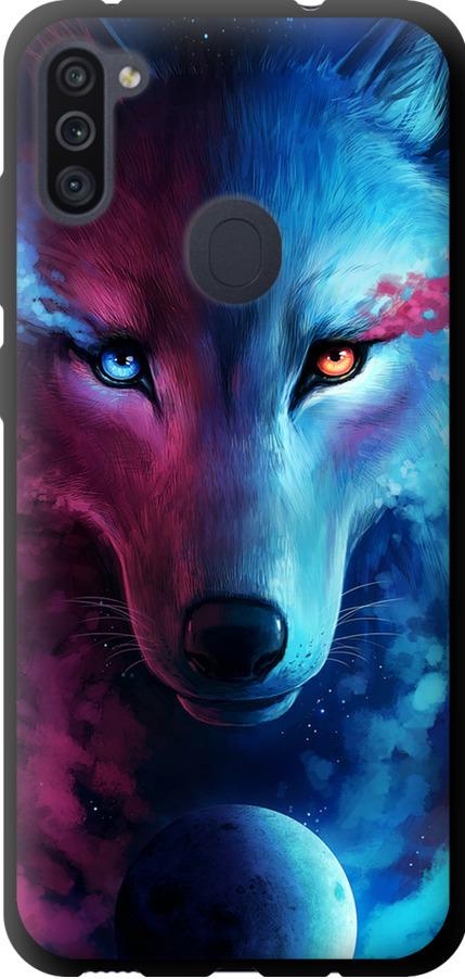 Чехол на Samsung Galaxy M11 M115F Арт-волк (3999b-1905-42517)