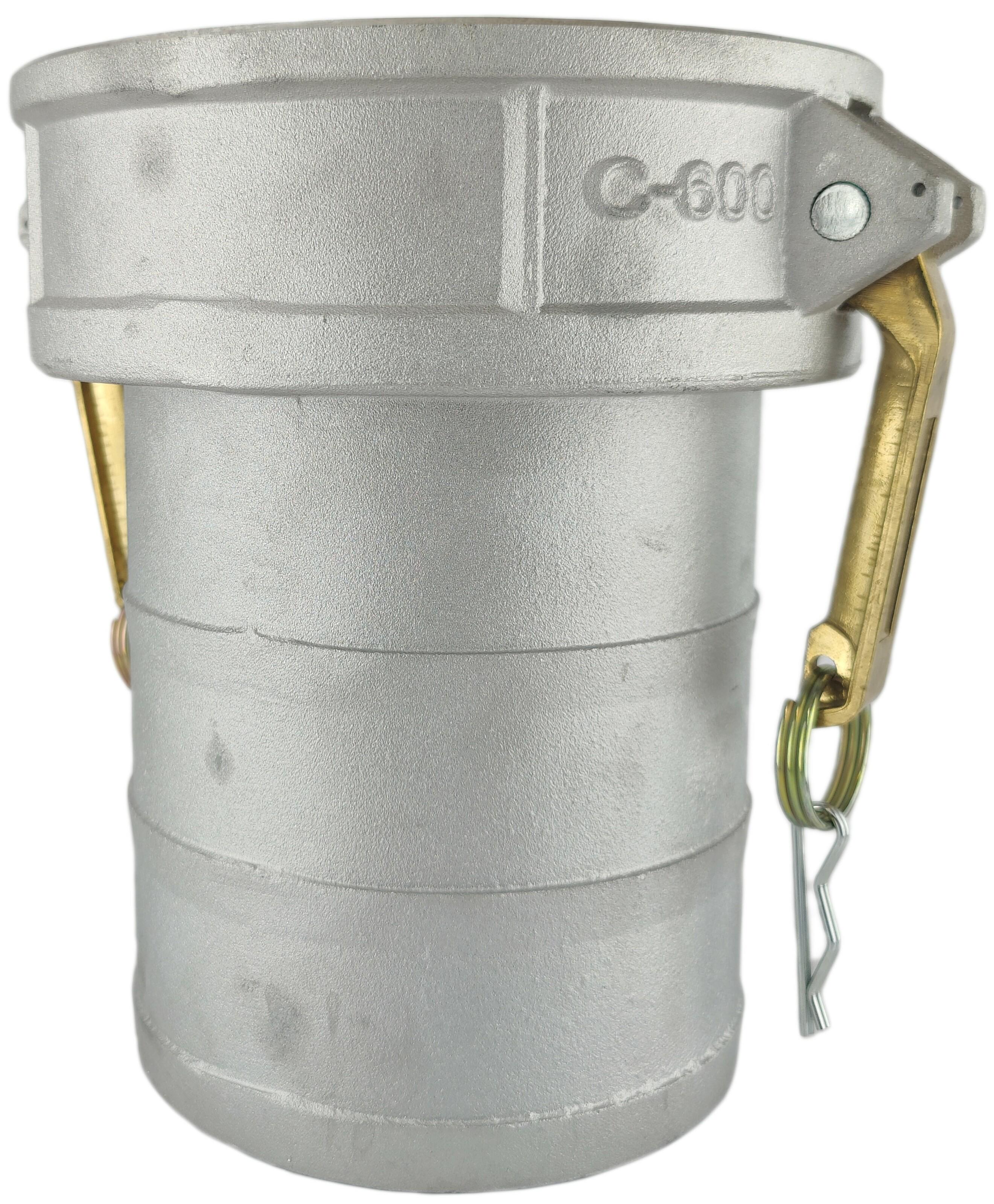 Муфта camlock під рукав 152 мм алюміній C-600 6" (50220096)