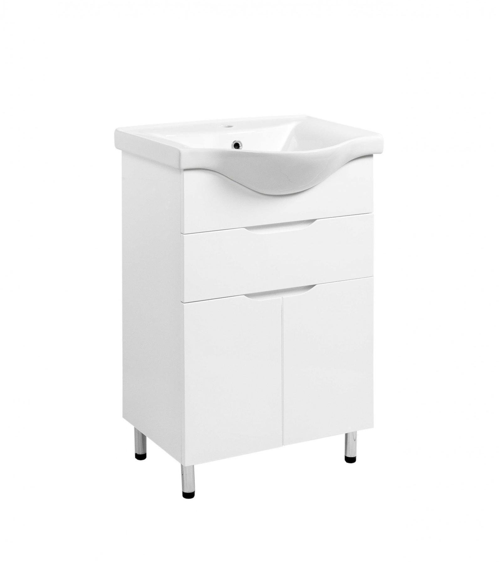 Тумба Sanwest Group Аляска Т-6 з умивальником Блумо 55 (88996502)