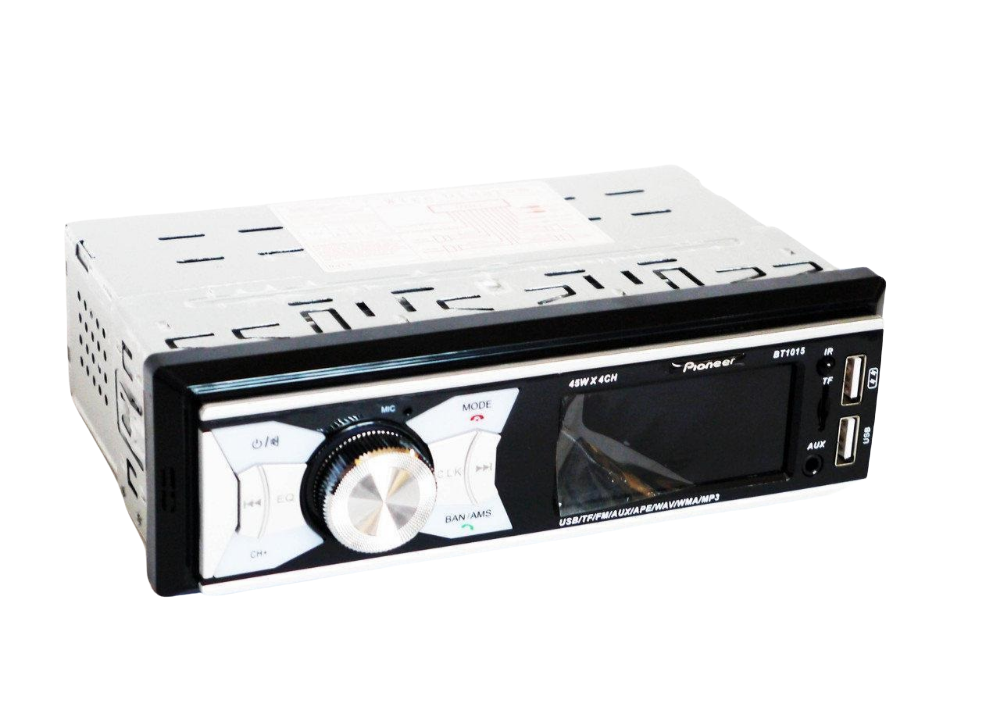 Автомагнитола Pioneer 1015BT USB/microSD/FM/AUX + Bluetooth с пультом ДУ 4x50 Вт