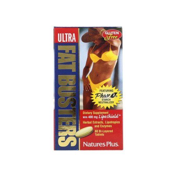 Комплекс для снижения веса Nature's Plus Ultra Fat Busters 60 Bi-Layered Tabs - фото 2