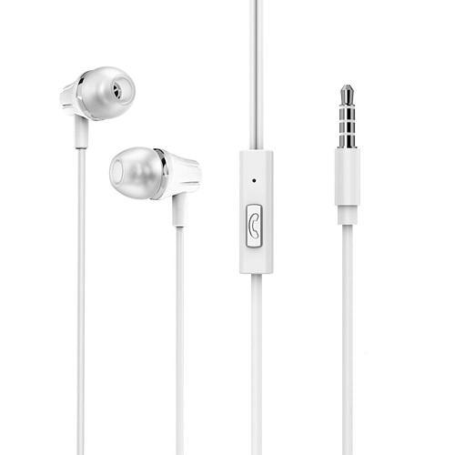 Навушники Borofone BM21 Universal Earphones with mic 16 Ом White (553445) Навушники Borofone BM21 Universal Earphones with mic 16 Ом White (553445)
