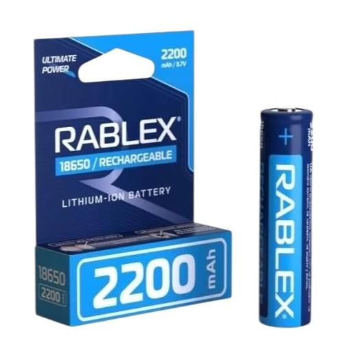 Батарейка акумулятор Rableх 18650 2200 mAh із захистом