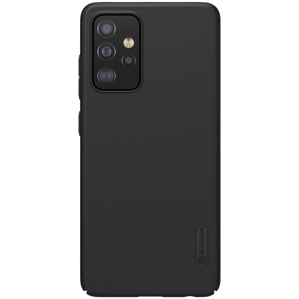 Чехол бампер Nillkin Super Frosted Shield для Samsung Galaxy A52 (2021) Black - фото 3