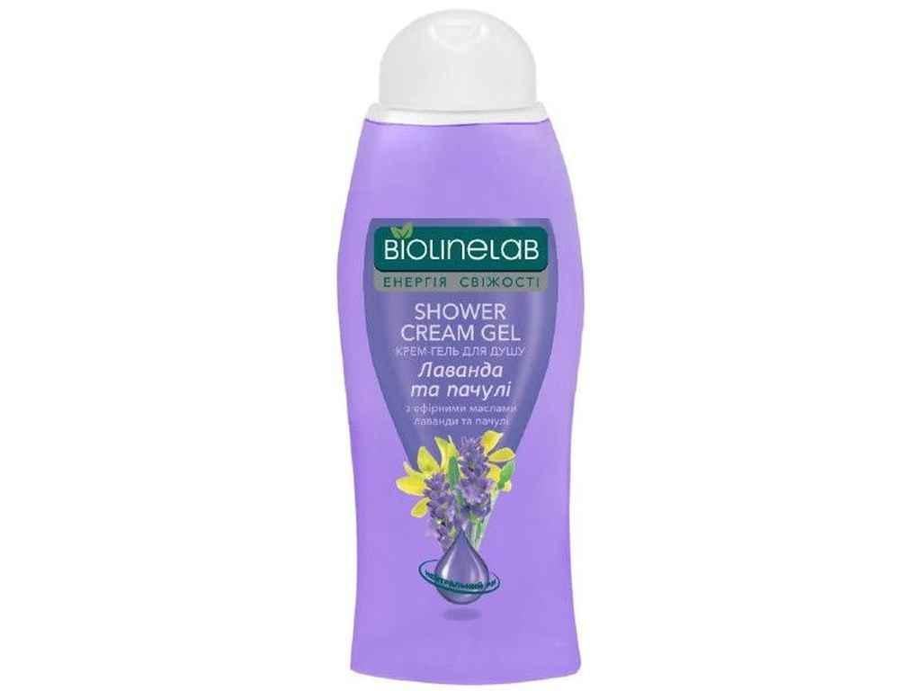 Крем-гель для душу BIOLINELAB лаванда та пачулі 400 мл (931161)