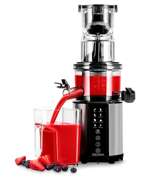 Соковыжималка шнековая для фруктов и овощей Zeegma SAP PRO (550 Вт)