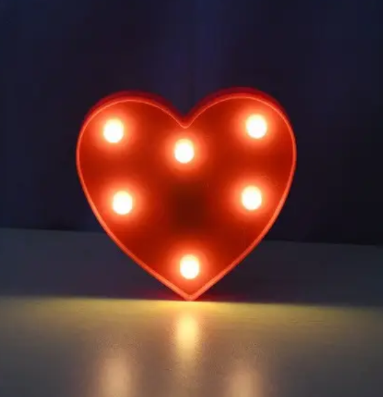 Серце об'ємне led 16x16 см Червоний (553118) - фото 3 Серце об'ємне led 16x16 см Червоний (553118) - фото 3