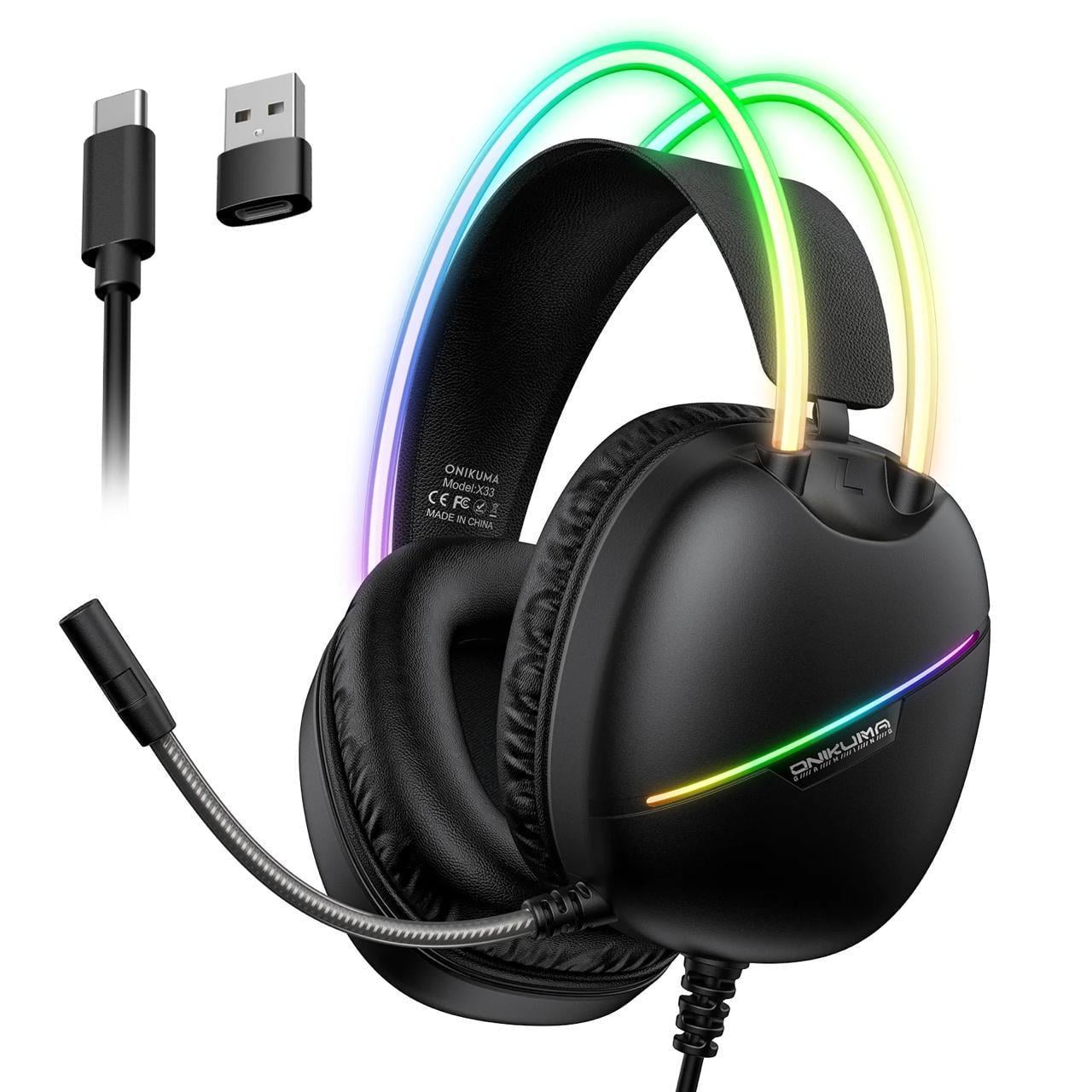 Наушники игровые с микрофоном Onikuma X-23 (782737)