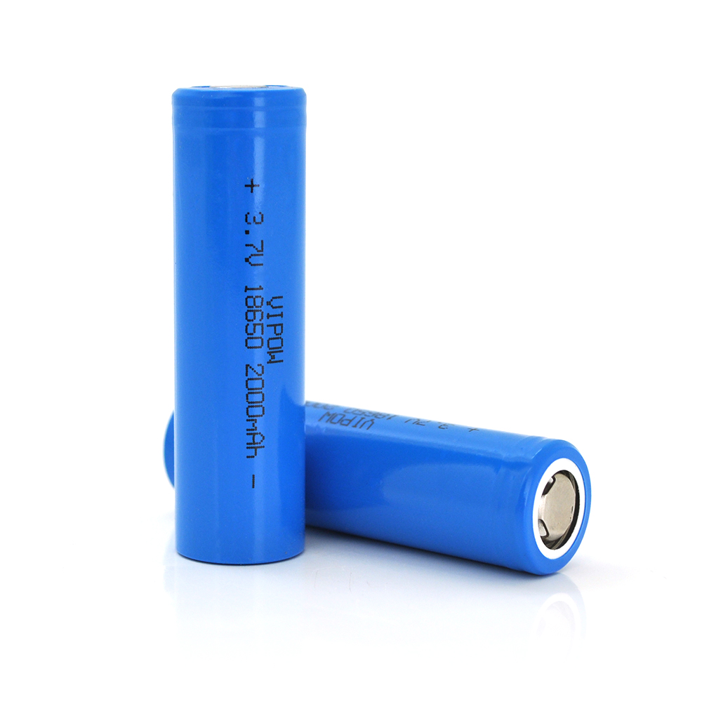 Аккумулятор Vipow ICR18650 FlatTop 18650 Li-Ion 2000 mAh 3,7V (BN_3318750)