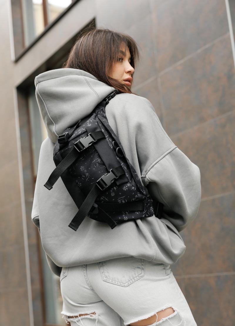 Поясная сумка бананка Sambag Dynamicdart Черный (80411702) - фото 11
