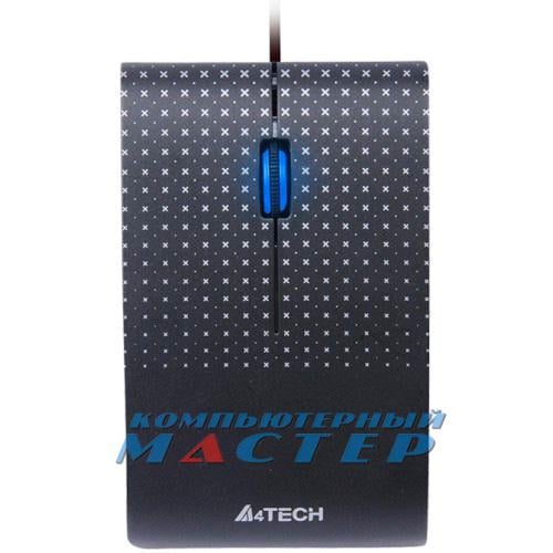 Миша A4Tech D-120-1 Holeless USB Black (25023)