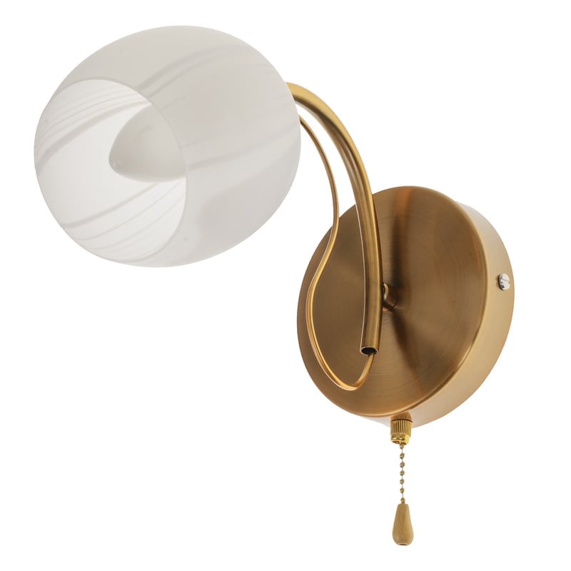 Бра Brille LK-646W/1 E27 AB (29-085)