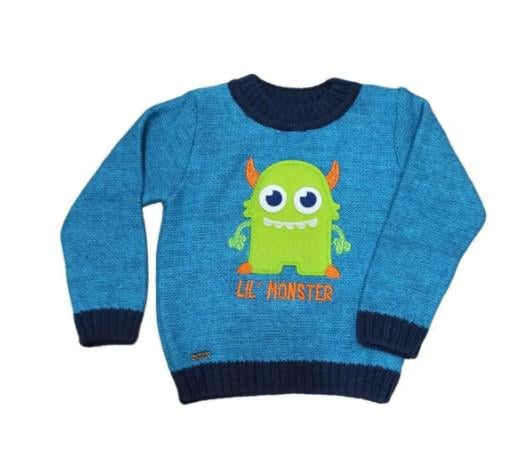 Джемпер вязаный для мальчика Bembi ДЖ 179 86 см Бирюзовый