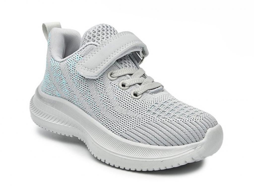 Кроссовки 65011 в сетку р. 34 Серый