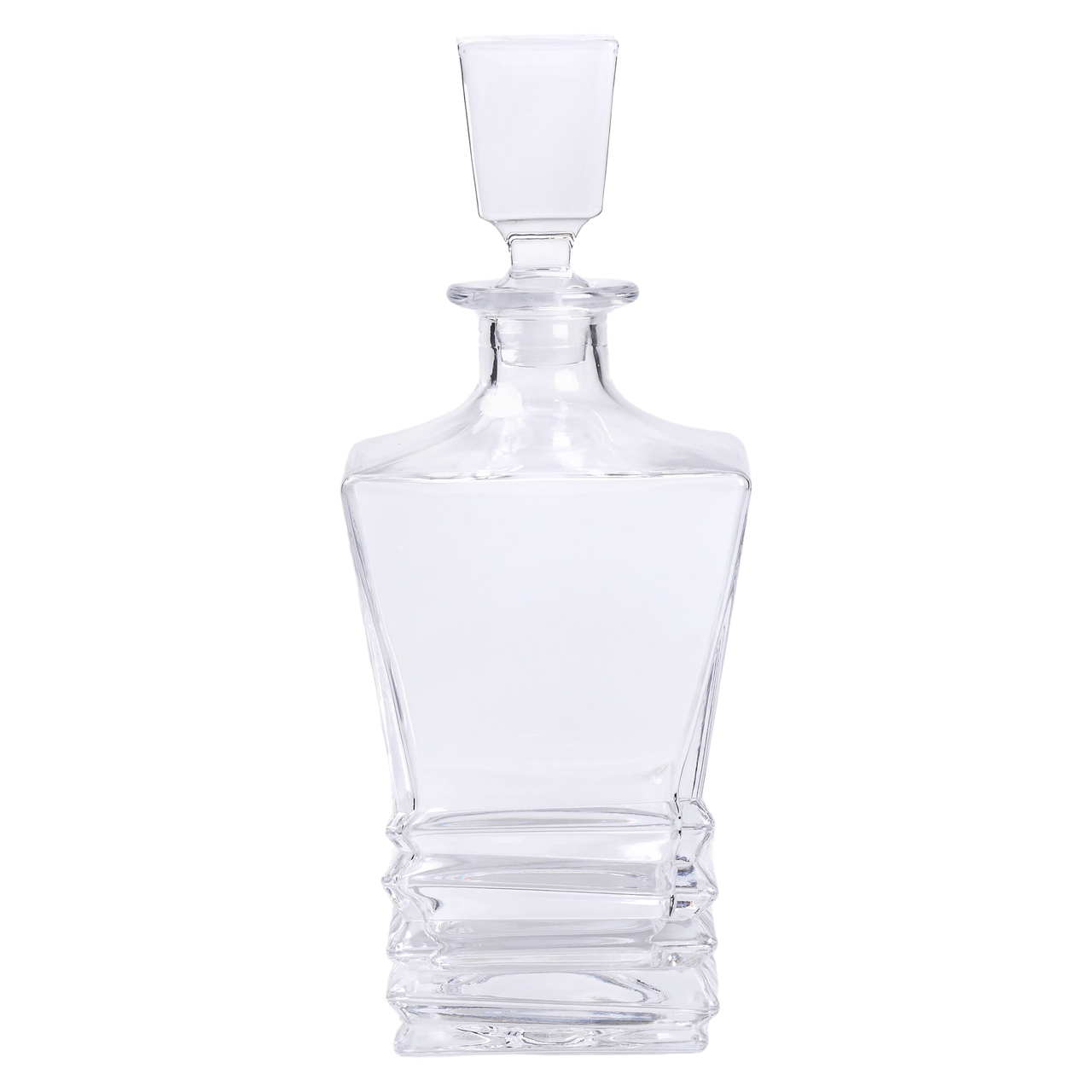 Декантер для виски с пробкой 1 л 11х11х28 см (HP-19-34) - фото 6 Декантер для виски с пробкой 1 л 11х11х28 см (HP-19-34) - фото 6