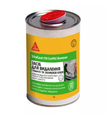 Смывка для остатков клея Sika Sikagard®-170 Graffiti Remover 1 л