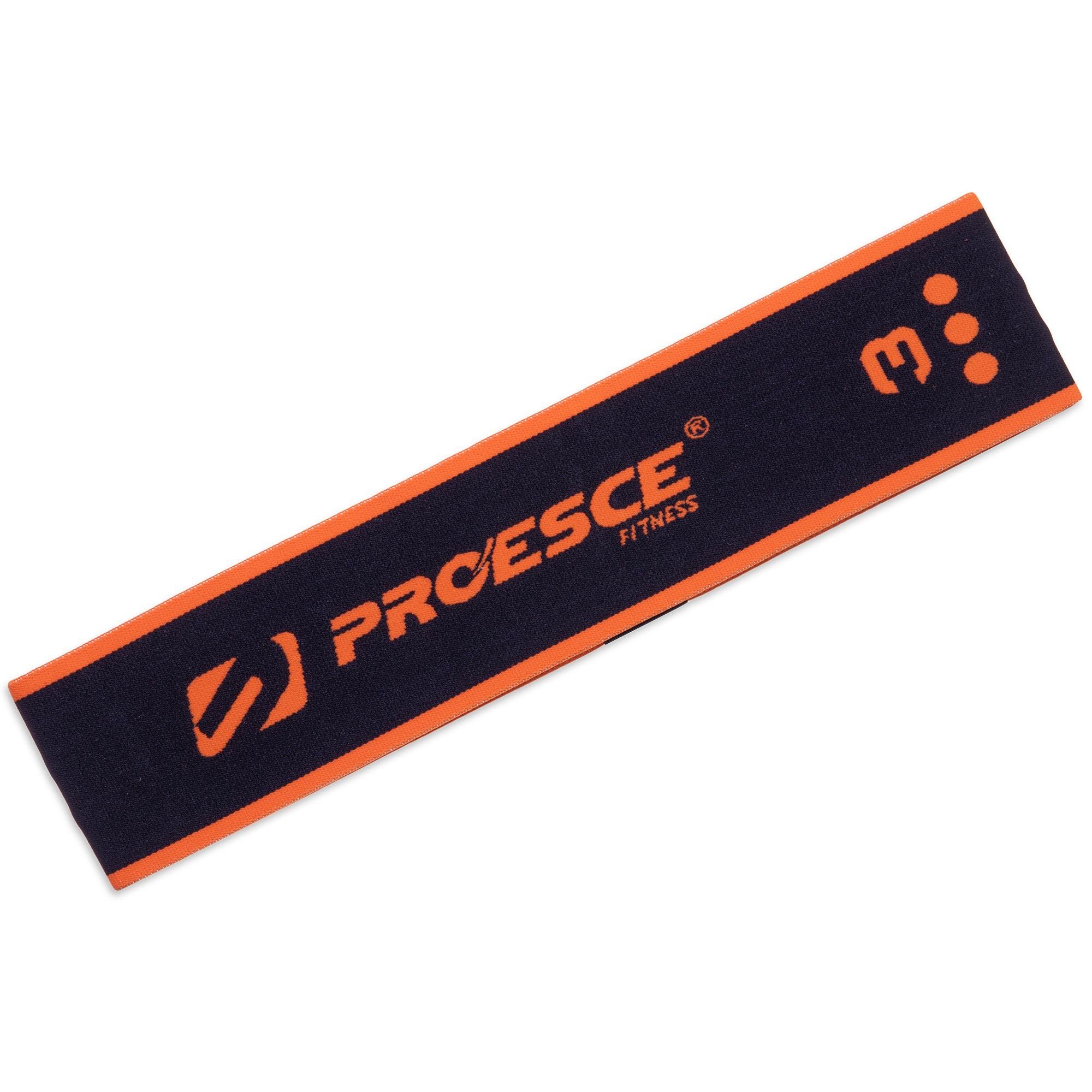 Резинка для фитнеса Zelart PROESCE HIP LOOP Record FI-0896-3 Черный/Оранжевый (DR005665)