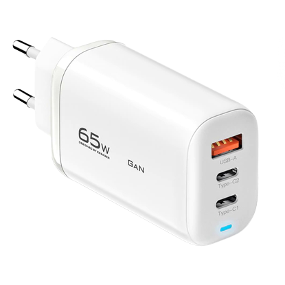 Зарядное устройство Essager для ноутбука/гаджетов 45 + 20 W Белый (12385433)