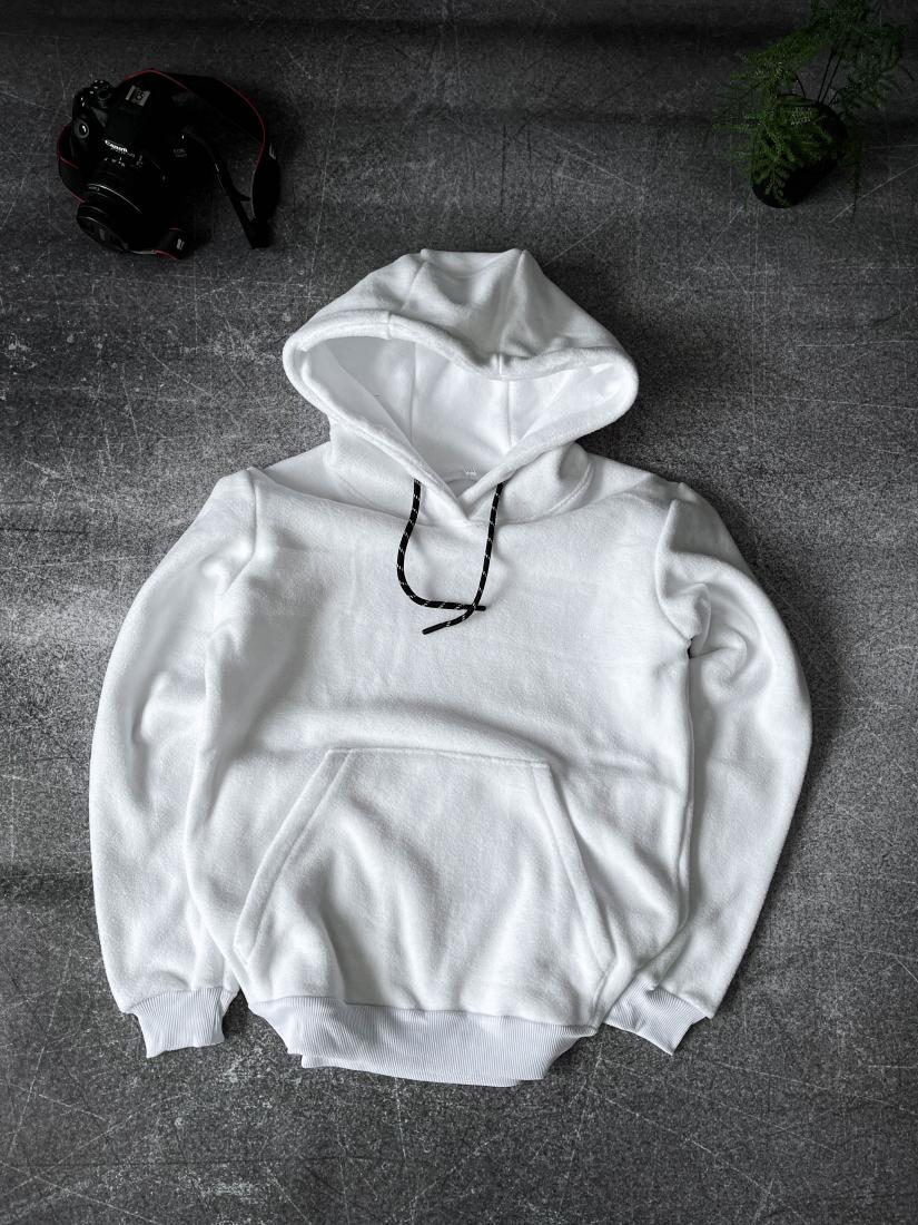 Худі утеплене 6-284 XL Білий