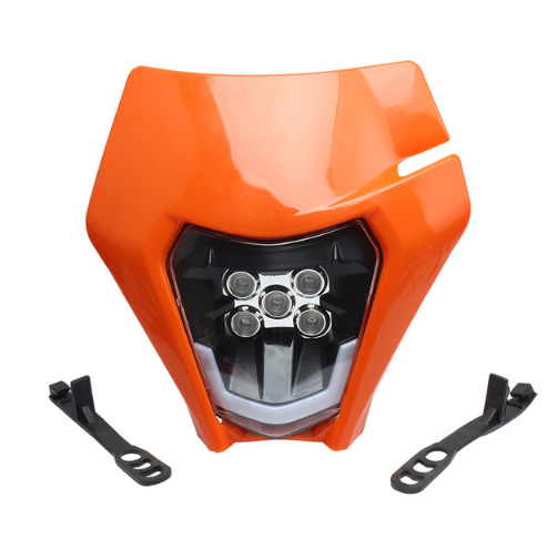 Фара для мотоциклов HL101-4 LED Enduro/Cross Оранжевый