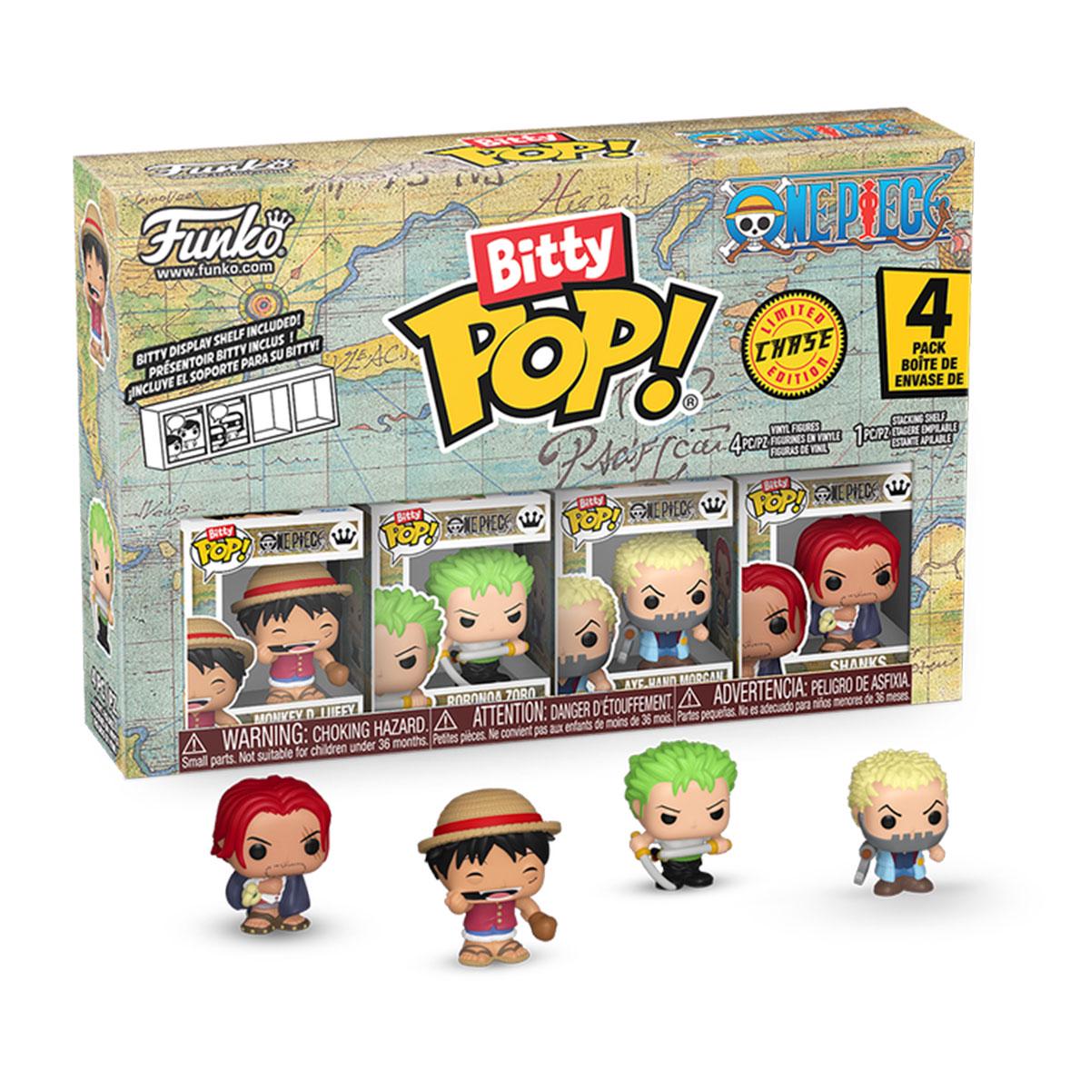 Набір ігрових фігурок Bitty POP! Луффі 4 фігурки (86892) Набір ігрових фігурок Bitty POP! Луффі 4 фігурки (86892)