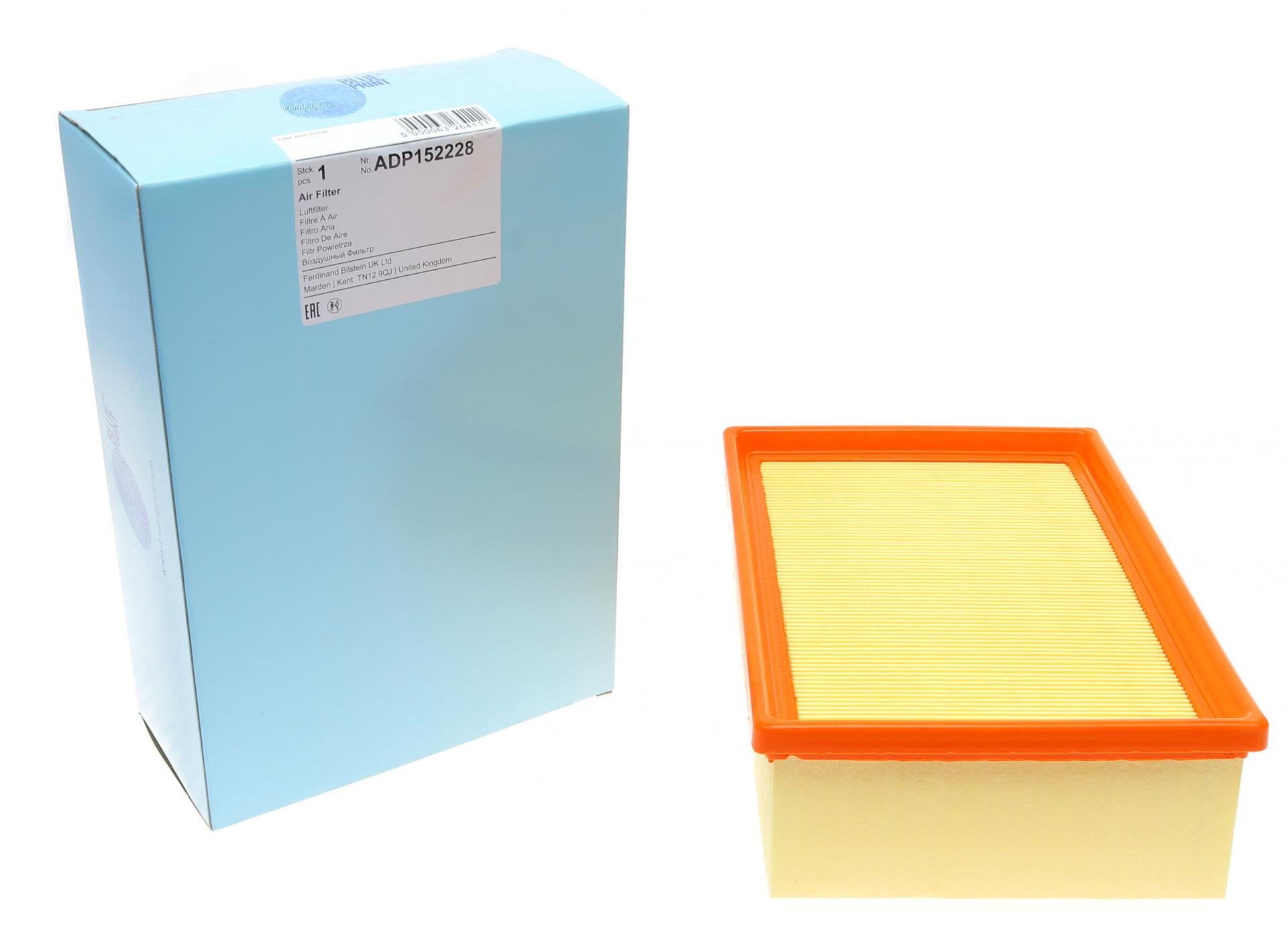 Фильтр воздушный BLUE PRINT для Citroen C4/Peugeot 206-307 1,4-2,0 HDI 00- (ADP152228)