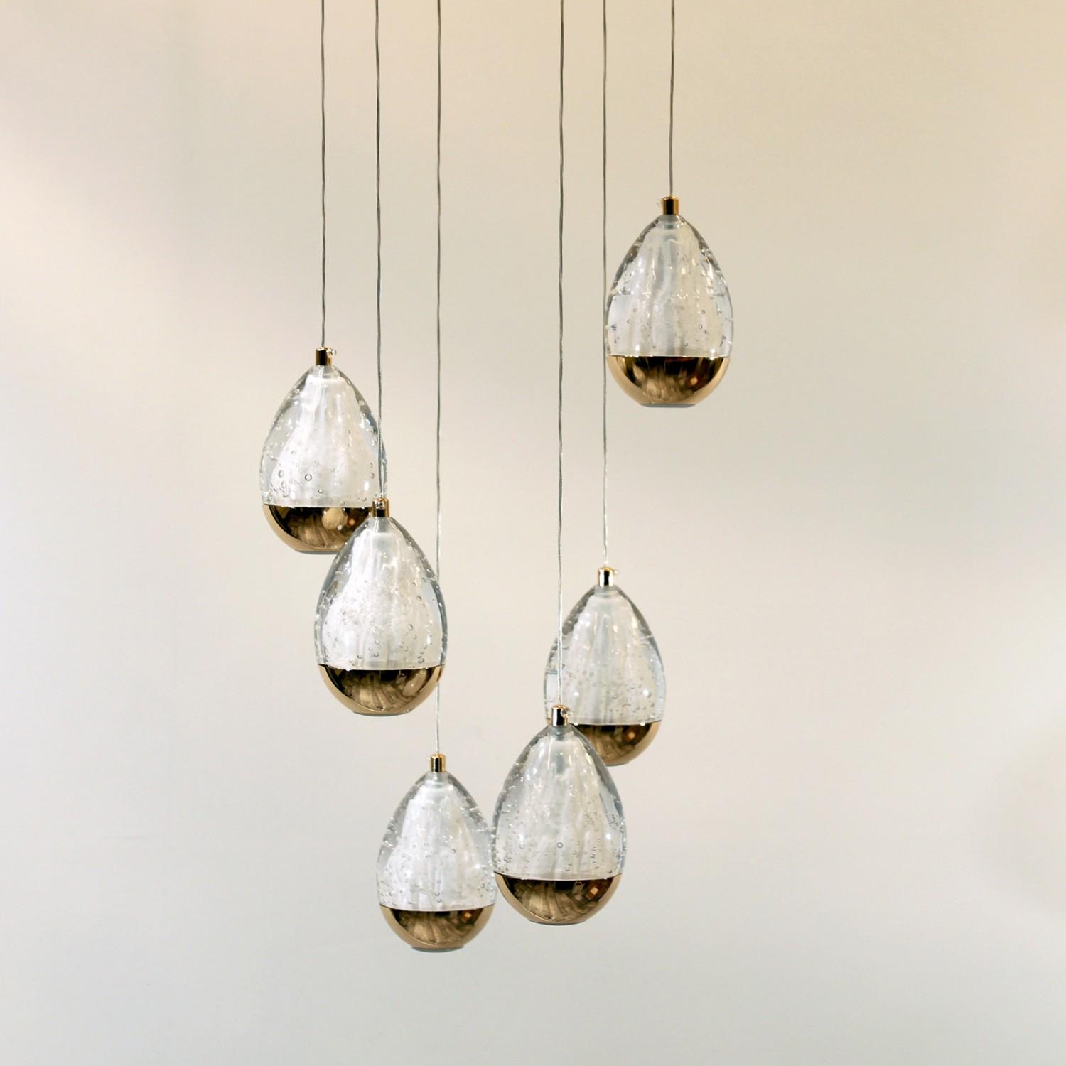 Світильник підвісний Friendlylight Terrene PL6 Gold (FL3174) - фото 2 Світильник підвісний Friendlylight Terrene PL6 Gold (FL3174) - фото 2