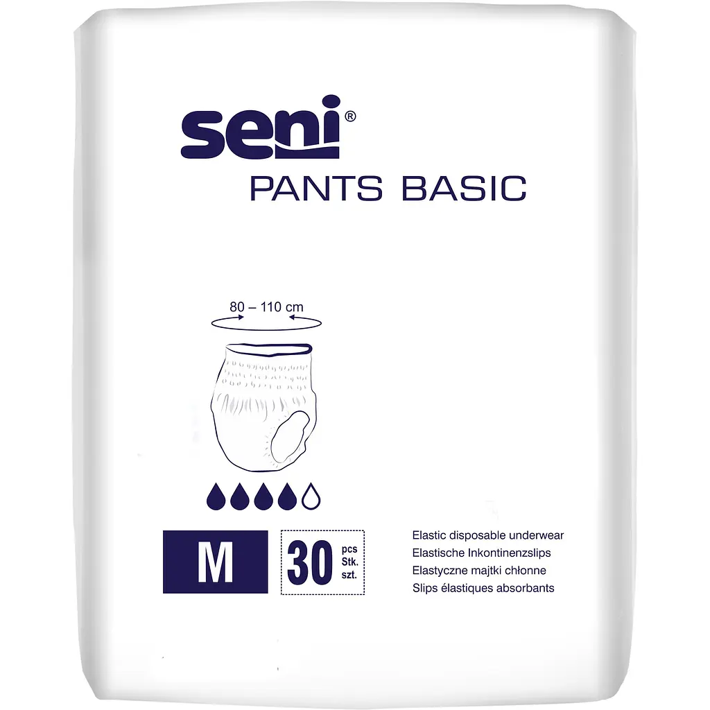 Подгузники-трусики Seni Pants М 80-110 см 30 шт. (000006451)