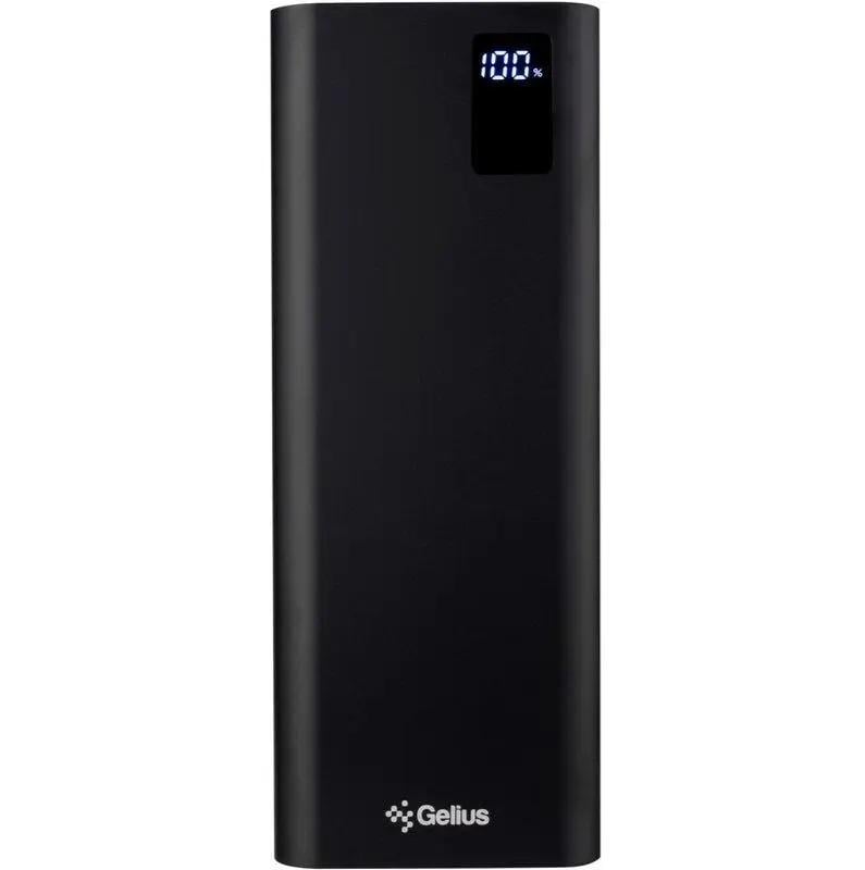 Повербанк Gelius Hype GP-PB306 30000 mAh QC+PD 100W с кабелем Type-C/Type-C 1 м Black (99209)
