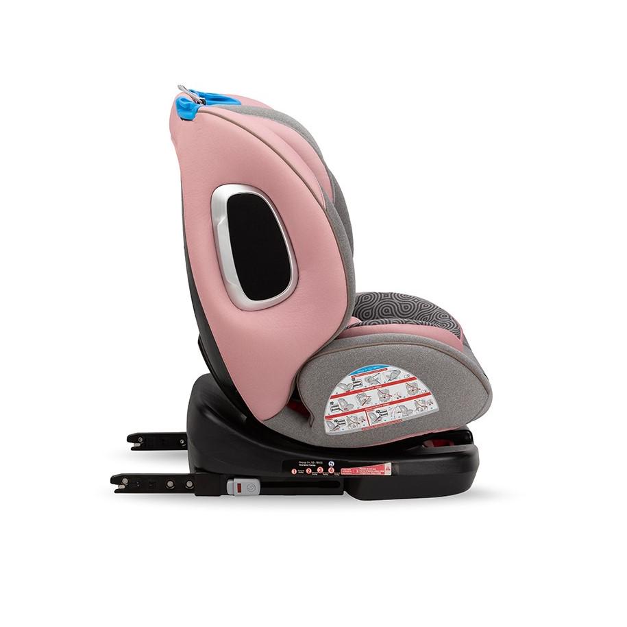 Автокресло MoMi Tordi IsoFix 0-36 кг Pink (35314) - фото 10