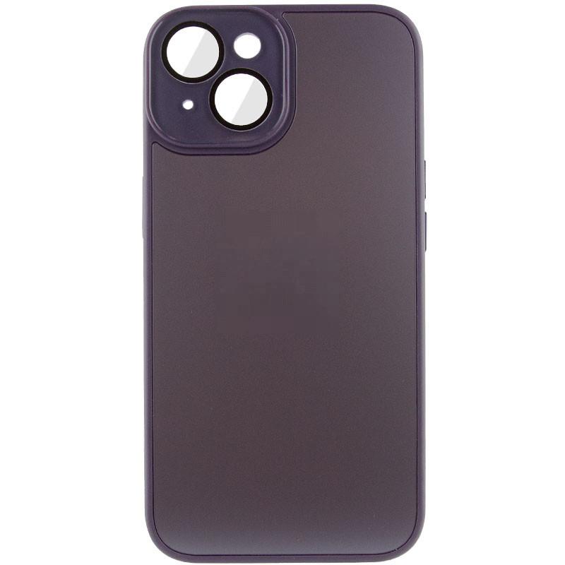 Противоударный Чехол TPU+Glass Sapphire Midnight для Apple iPhone 14 Plus (6.7") Фиолетовый / Deep Purple