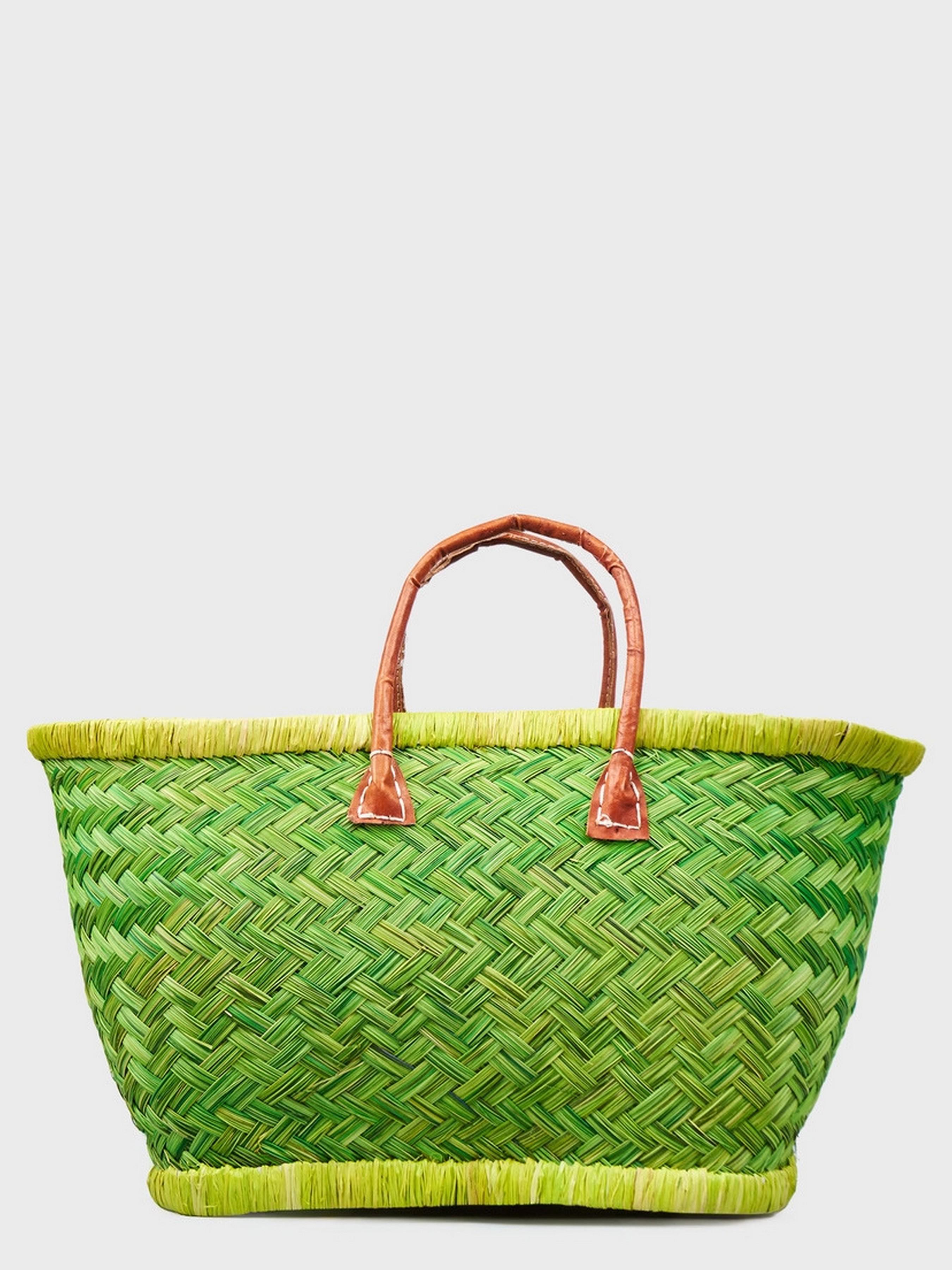 Пляжна сумка LE COMTOUR DE LA PLAGE Aravola BM_Plain_281 Салатовий