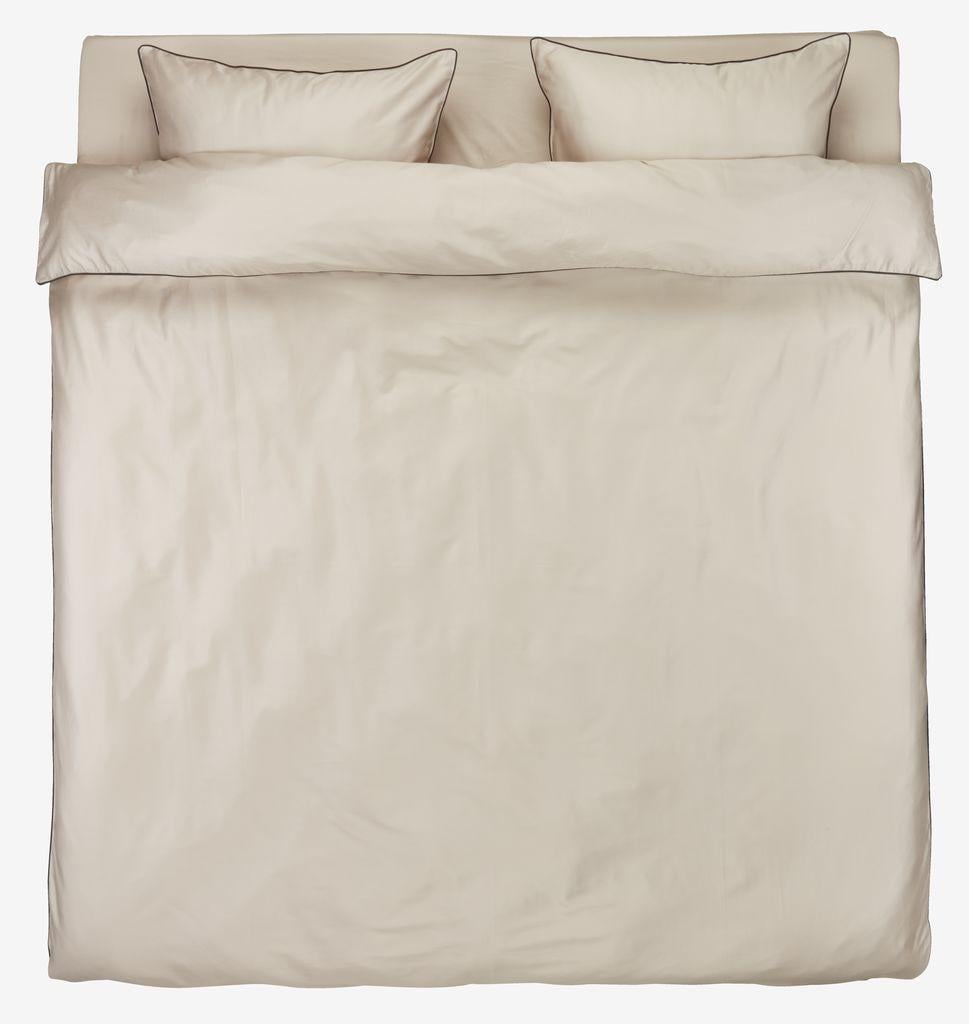 Комплект белья SANNA сатин 200х220 см Песочный (7389432)