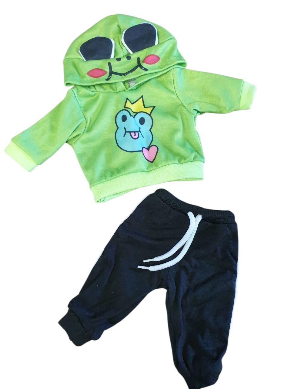Набор одежды для куклы Baby Born 40- 43 см худые/брюки Лягушонок (9035) Набор одежды для куклы Baby Born 40- 43 см худые/брюки Лягушонок (9035)