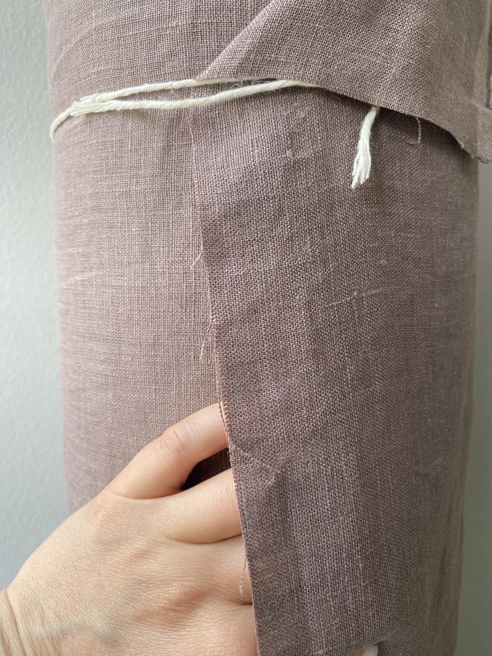 Ткань Linen Plus CRASH EFFECT костюмная 100% лен Кофе с молоком 1212 - фото 2 Ткань Linen Plus CRASH EFFECT костюмная 100% лен Кофе с молоком 1212 - фото 2