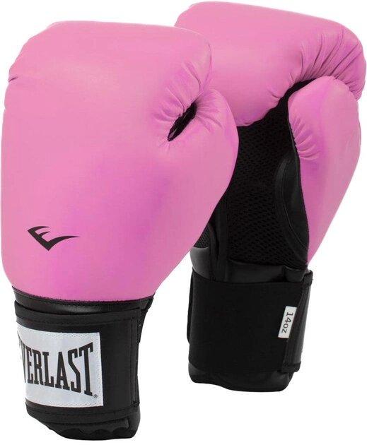 Боксерские перчатки Everlast PROSTYLE 2 BOXING GLOVES 8 унций Розовый (925330-70-138)