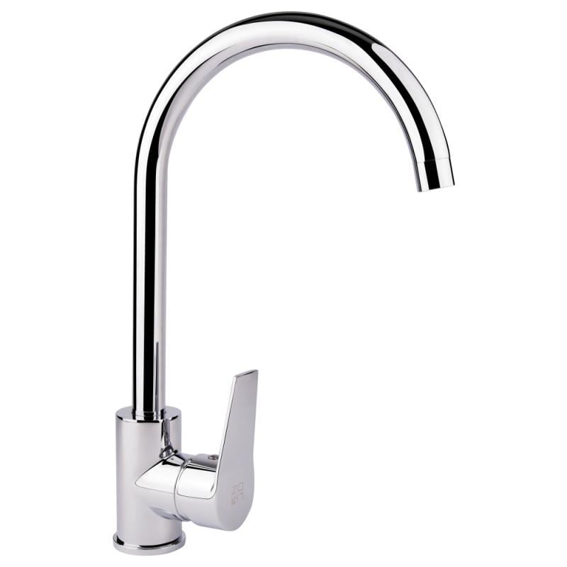 Кухонный смеситель Lidz CRM 20 38 015 08 U на гайке (k40)