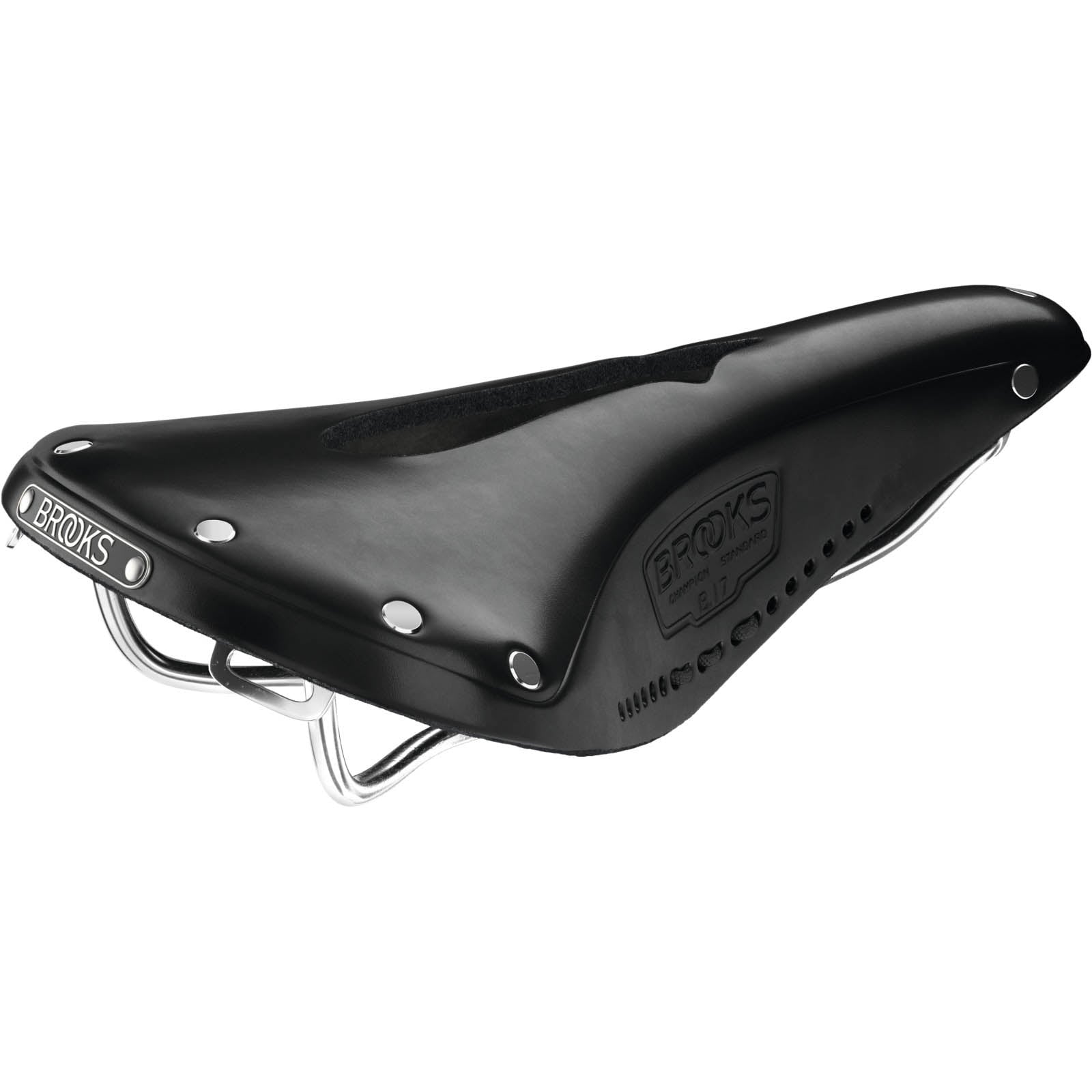 Седло велосипедное Brooks B17 Carved Черный (1007-006105) Седло велосипедное Brooks B17 Carved Черный (1007-006105)