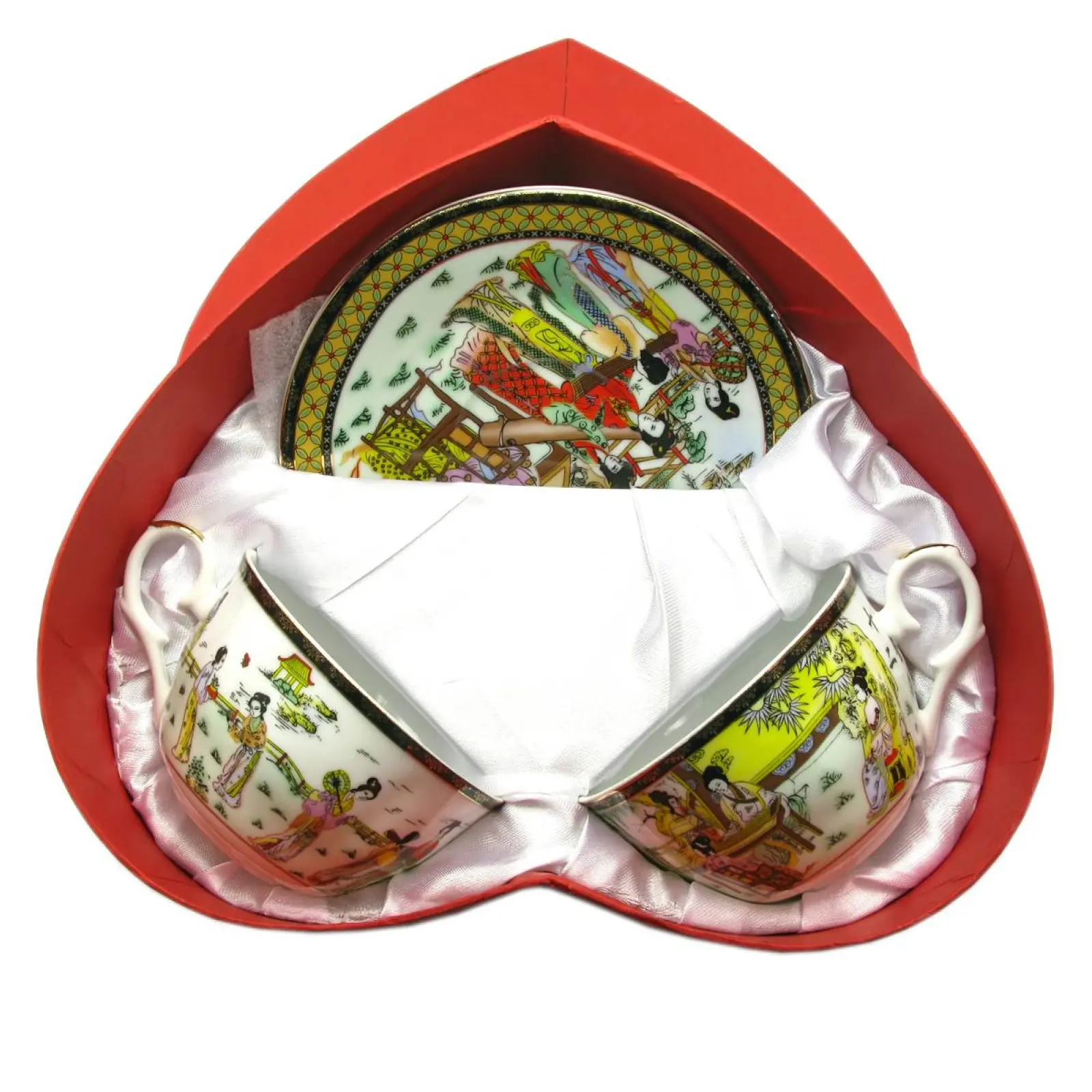 Сервиз фарфоровой девочки 2 чашки 210 мл/2 блюдца d-15 см (27328) Сервиз фарфоровой девочки 2 чашки 210 мл/2 блюдца d-15 см (27328)