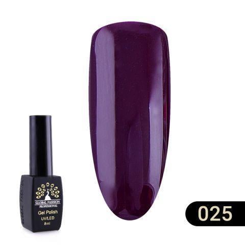Гель-лак Global Fashion Black elite 025